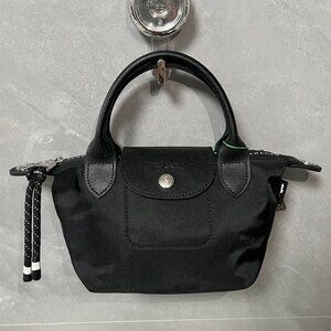 Black Longchamp Handbag mini crossbody bag